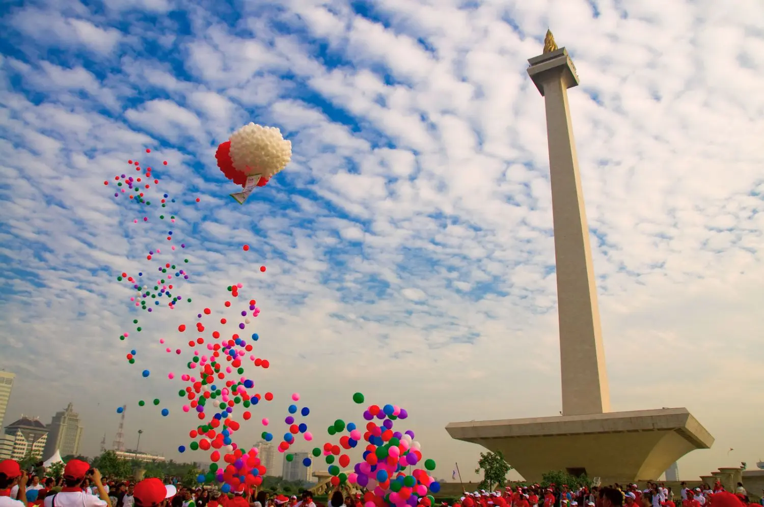Image of a celebration in Indonesia