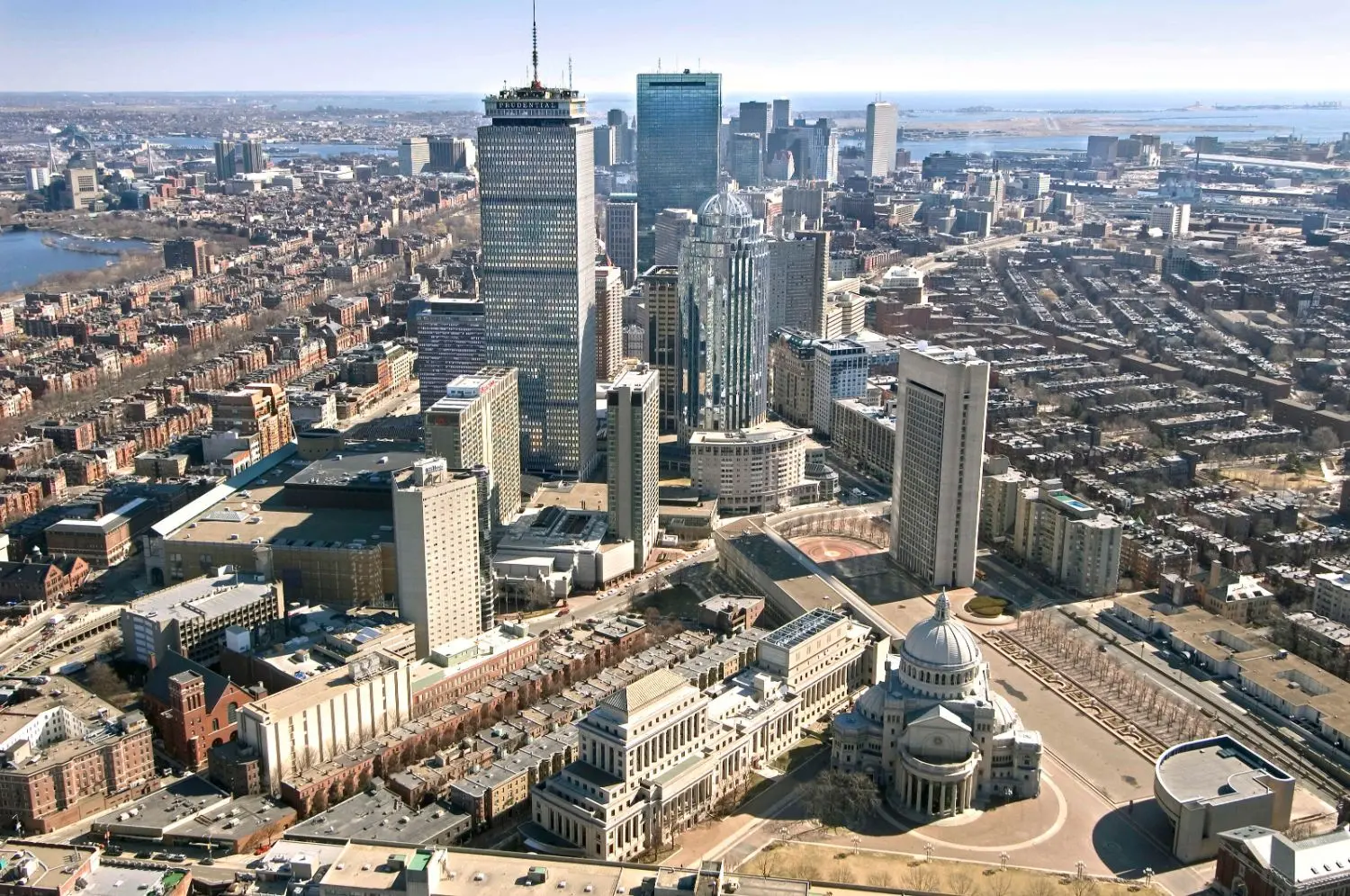 A view on the city of Boston
