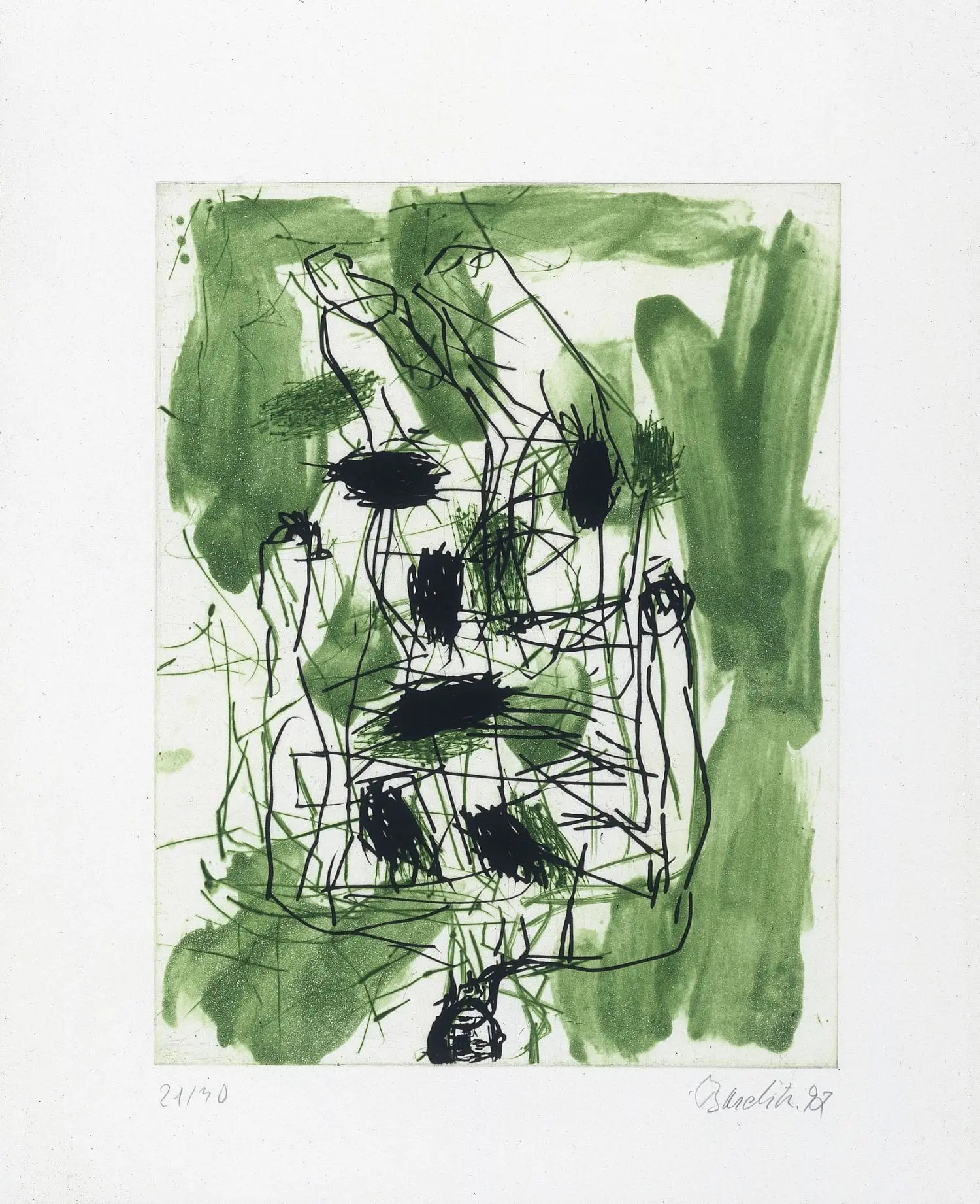 baselitz-ART20050-elch-kaum