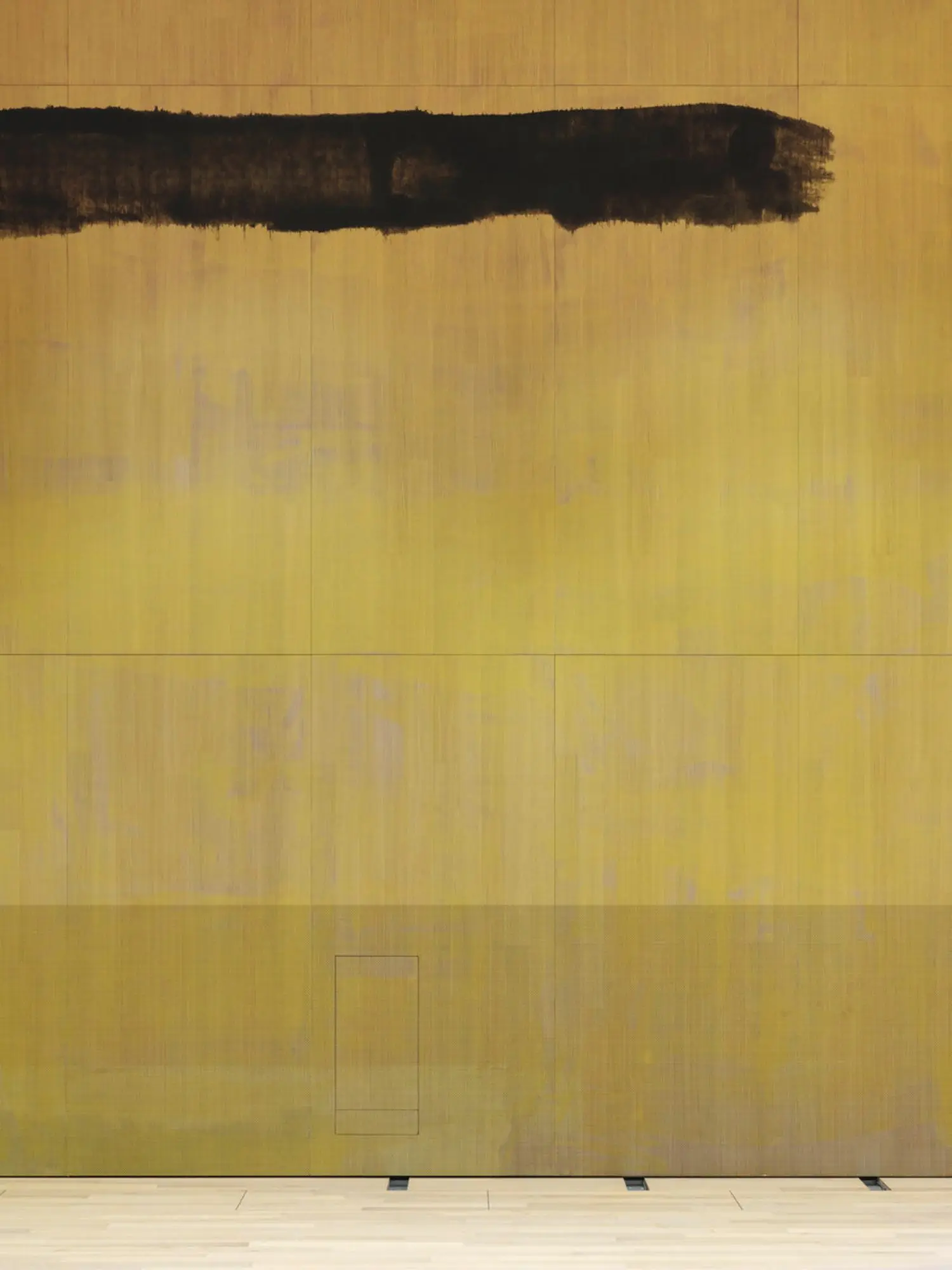 The yellow seems to give the whole room a warm, gentle glow.