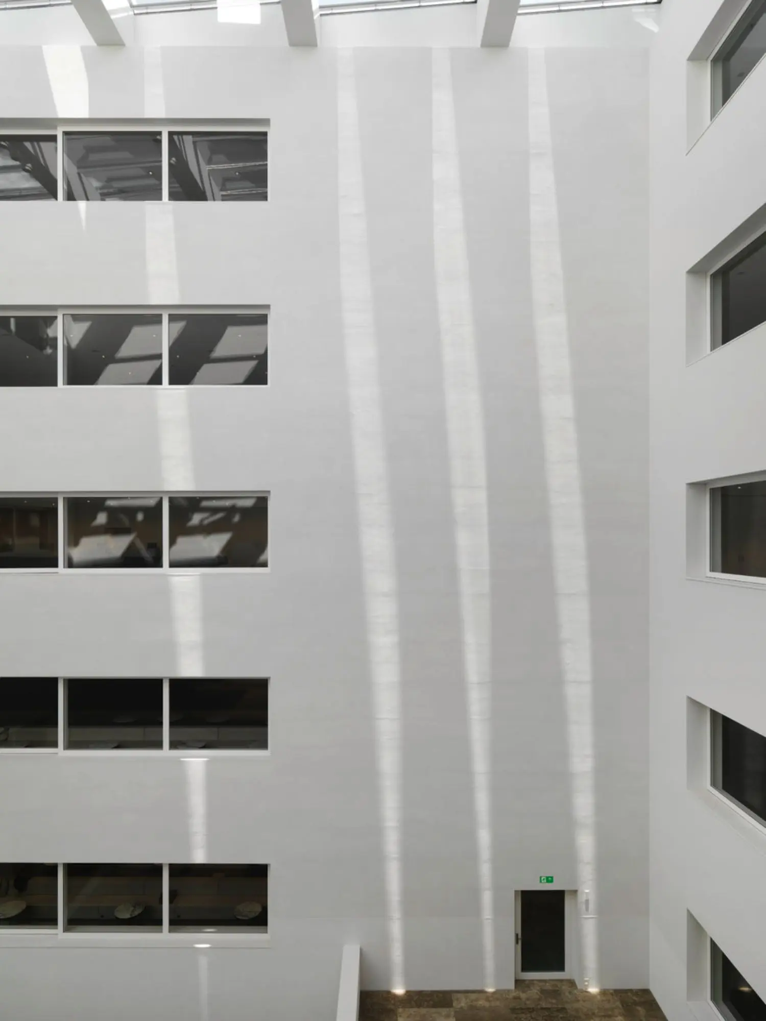 Artwork only appears under certain conditions, when the light conditions are right.