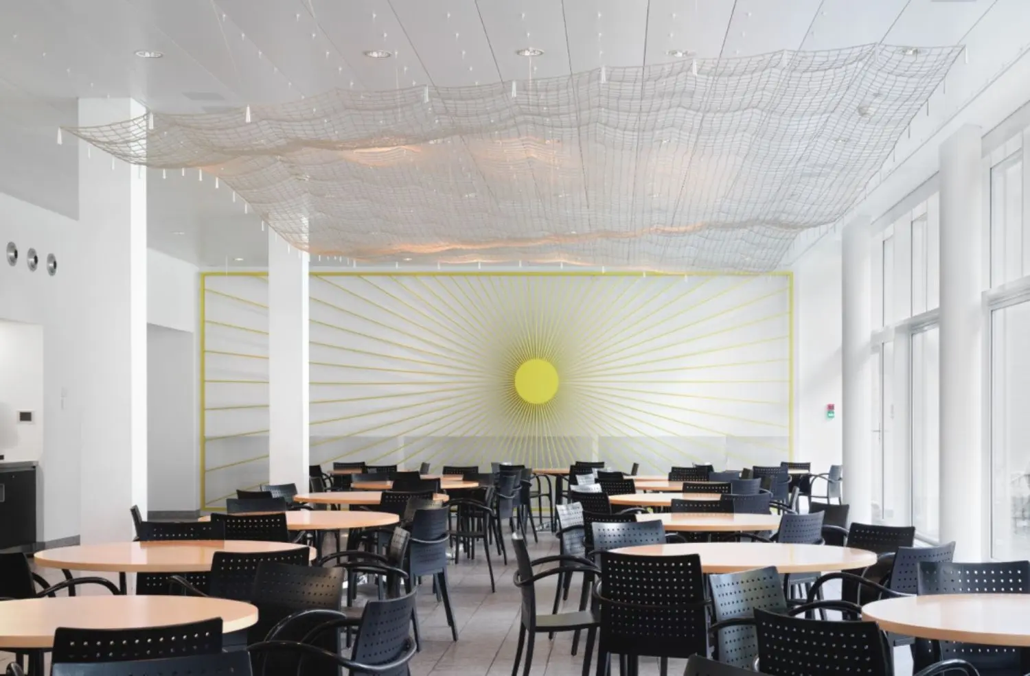 Rondiones site-specific work in Adliswil.