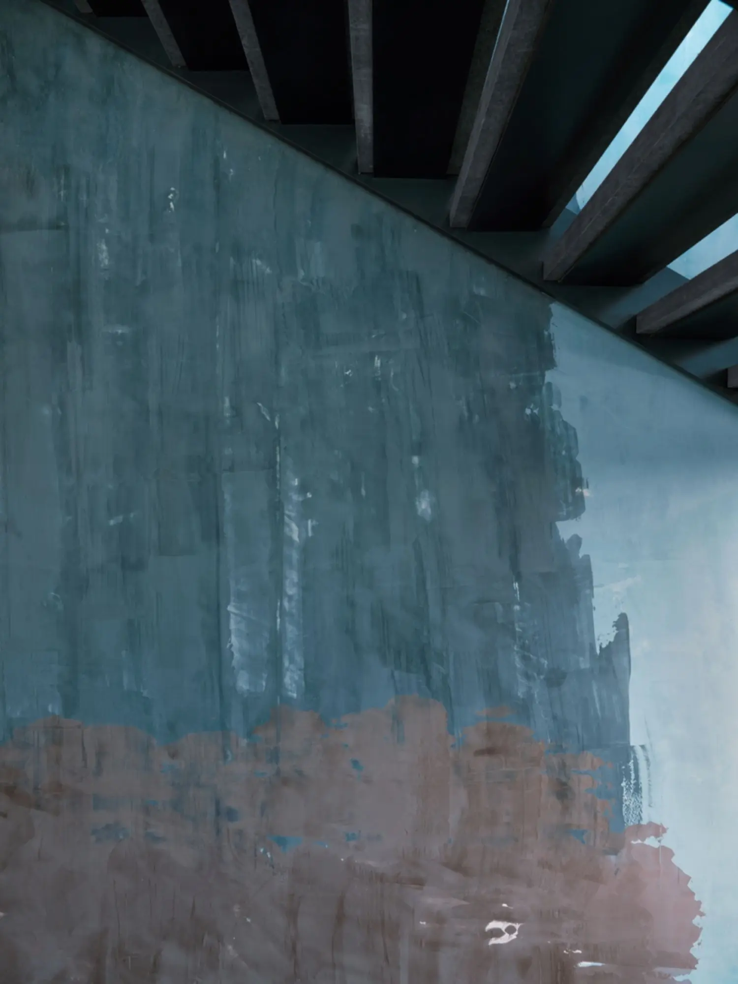 Schiess has painted on many different materials.