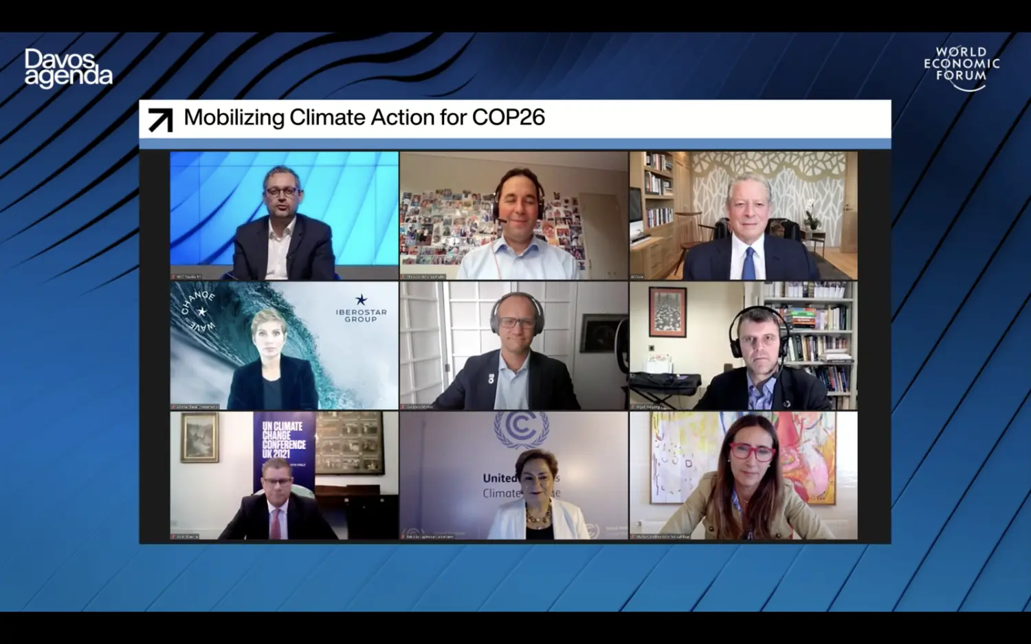 Christian Mumenthaler speaks at Davos Agenda virtual panel with other young climate leaders from the business.