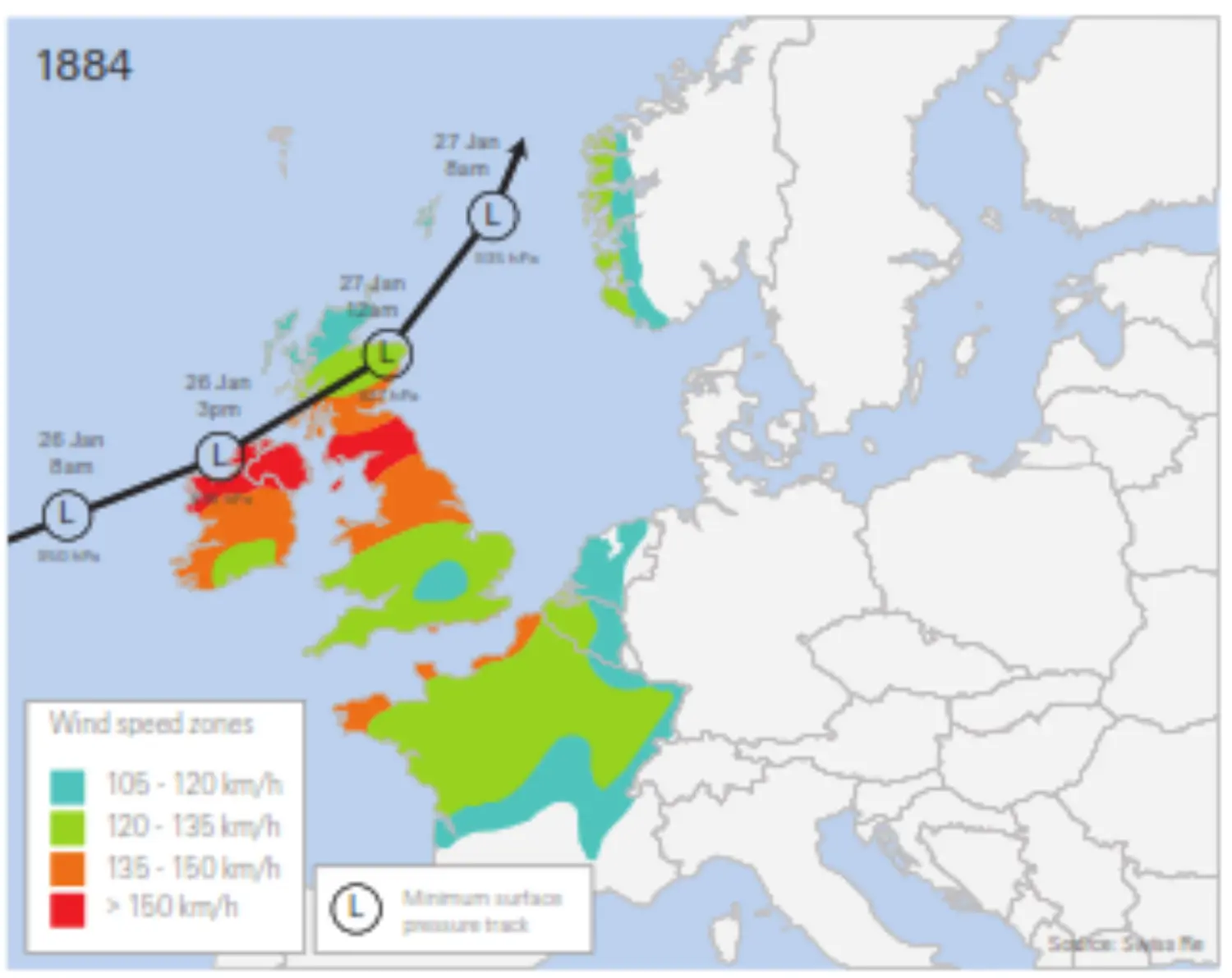 Europe graphic storm