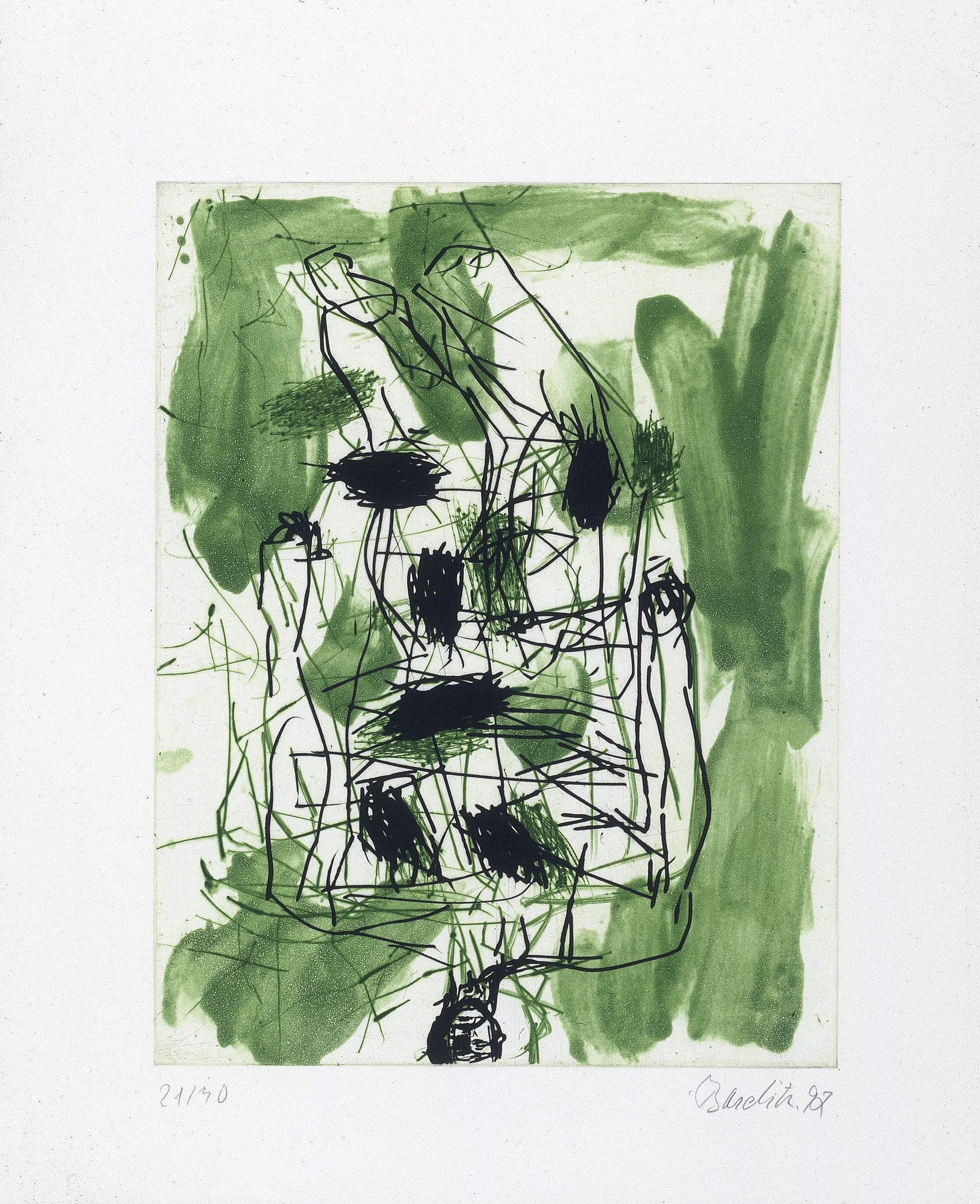 baselitz-ART20050-elch-kaum