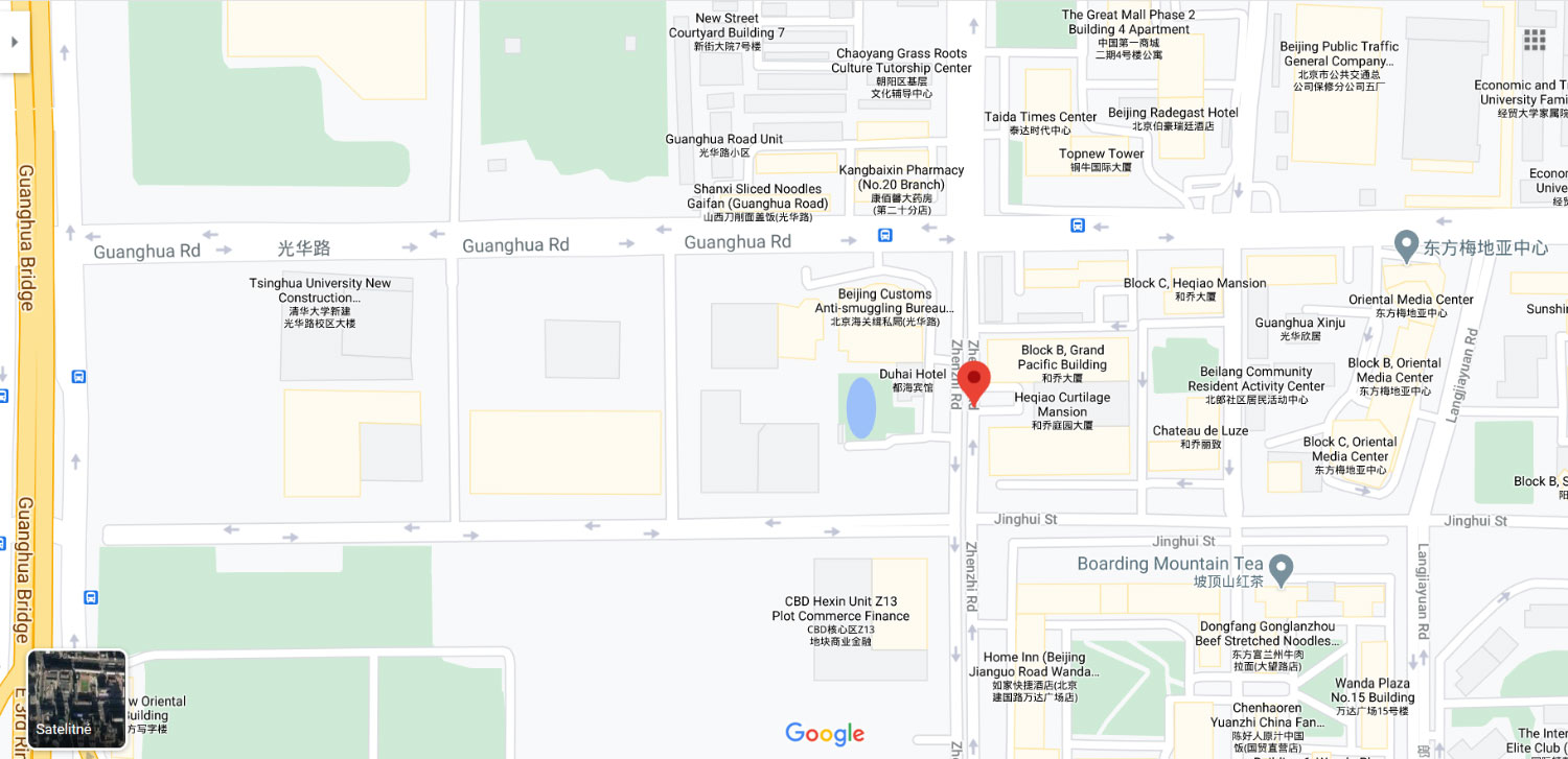 Swiss Re Beijing Location image, linked to Google Maps