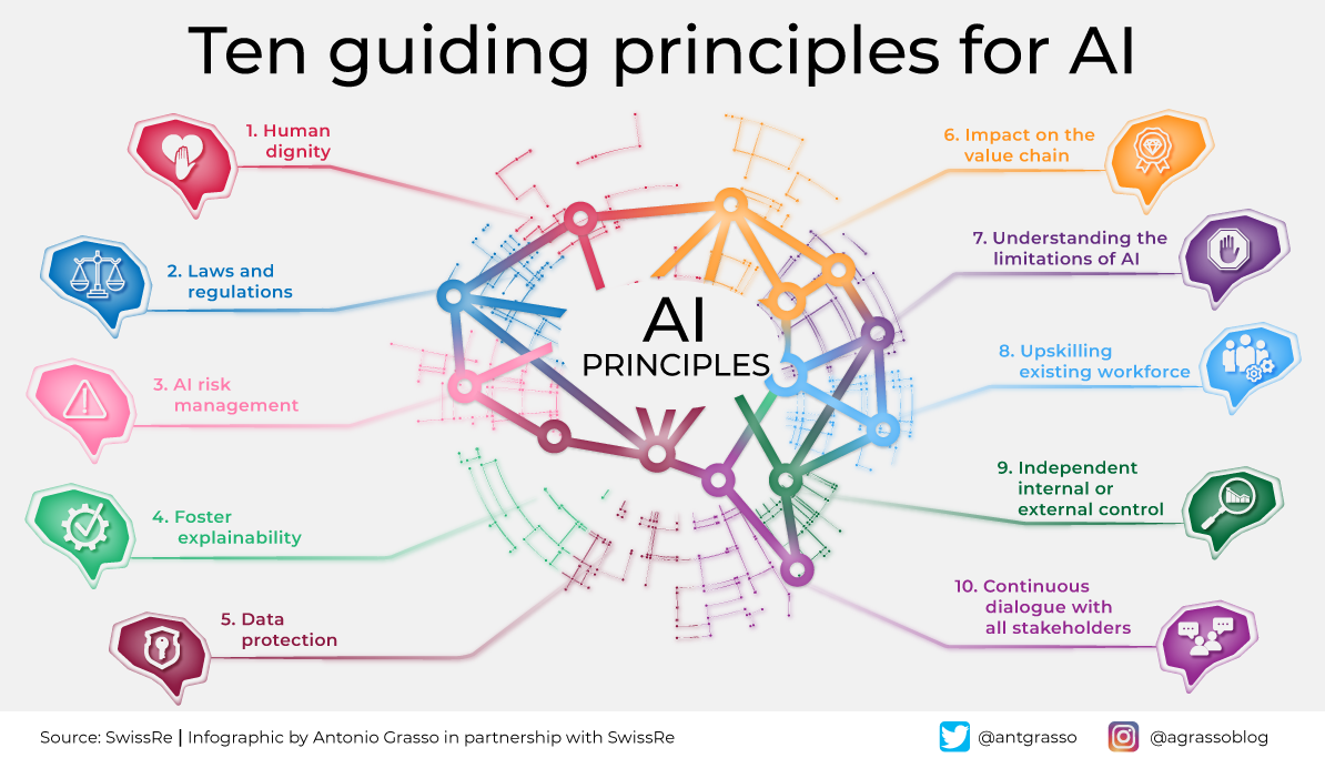 Ten guiding principles for AI
